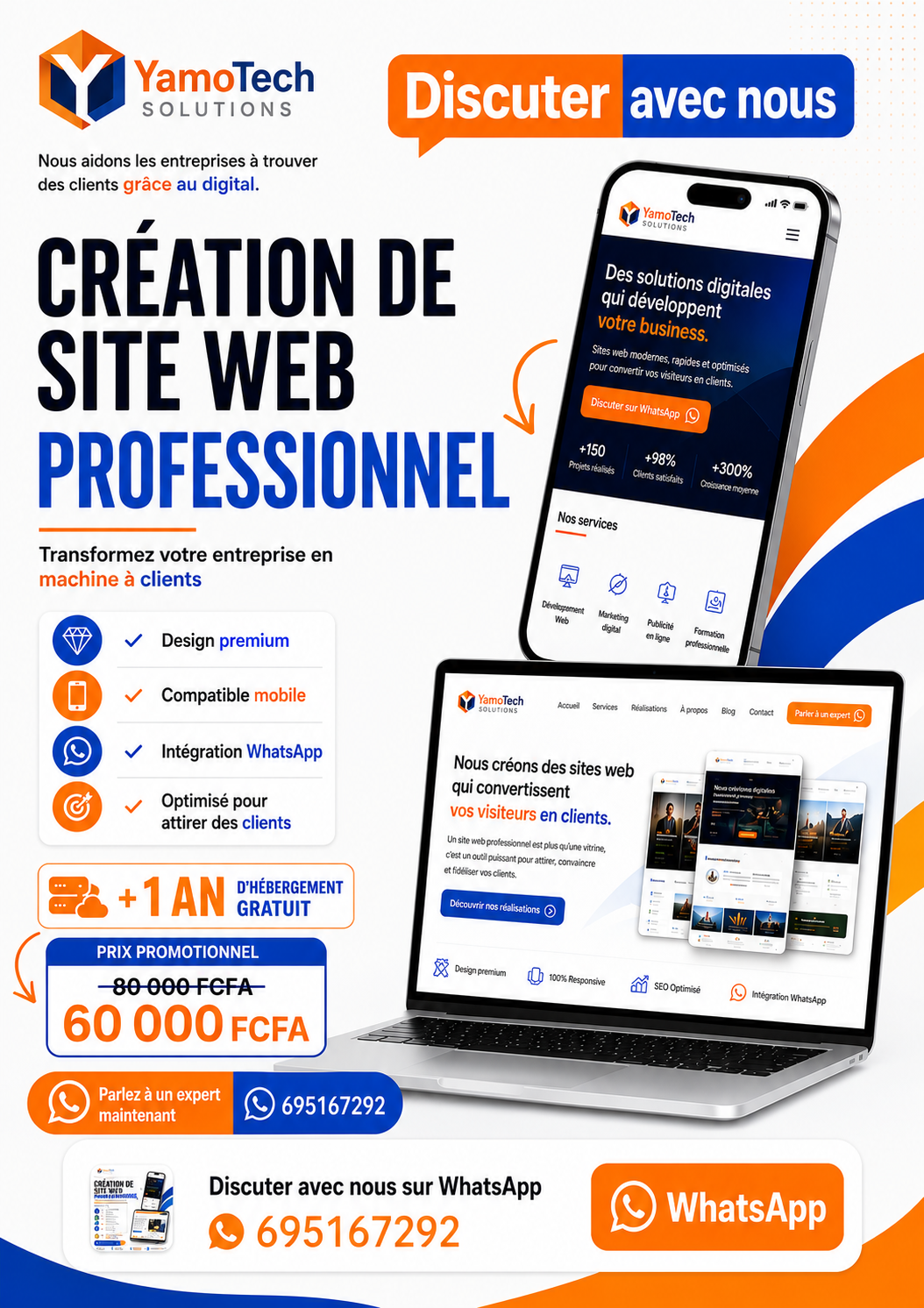 Création de site web professionnel